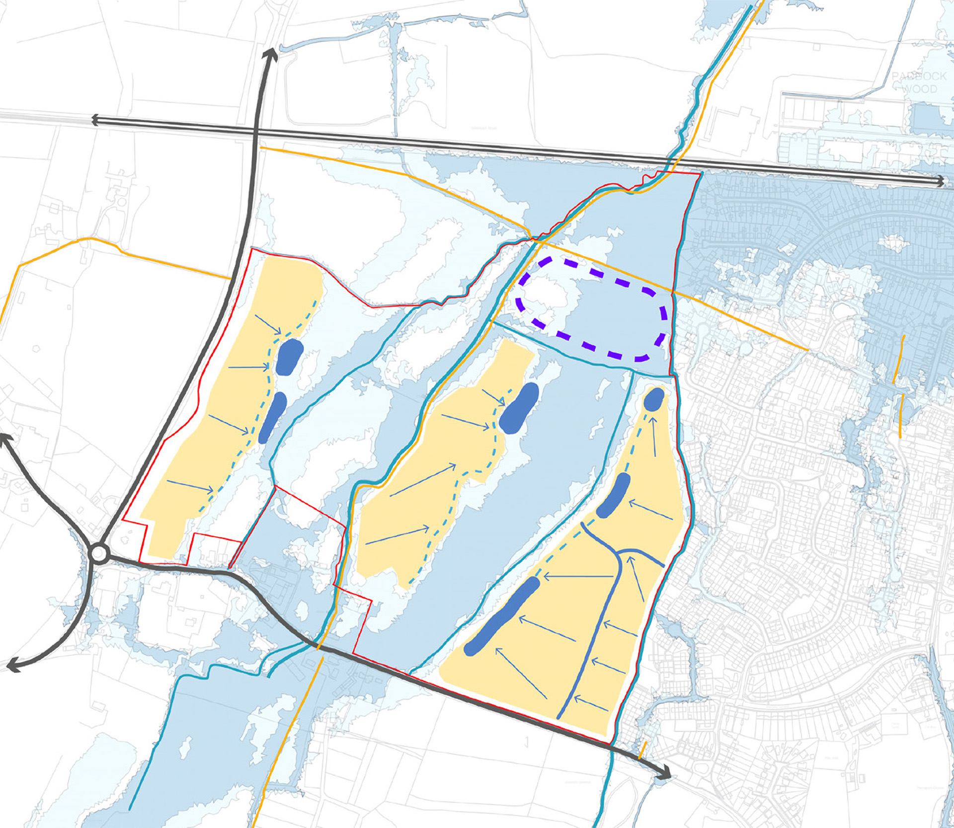 Sustainable drainage plan